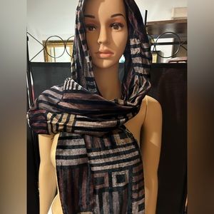 Kenneth Cole velour scarf